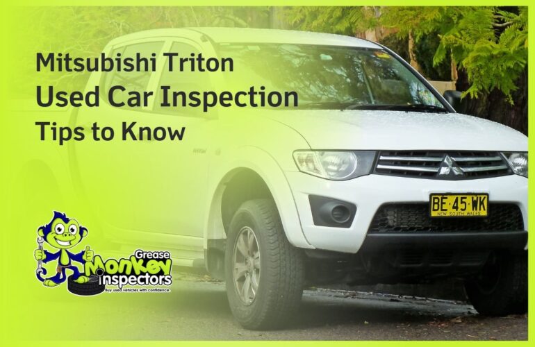 Mitsubishi Triton Used Car Inspection Tips to Know