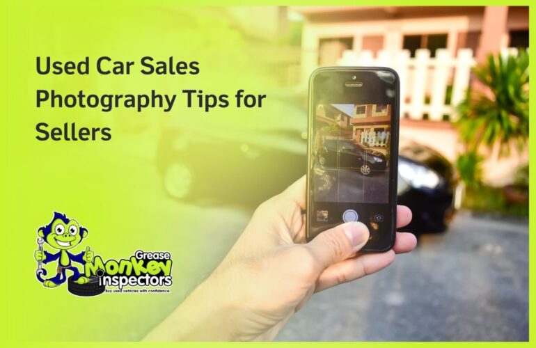 Used Car Sales Photography Tips for Sellers
